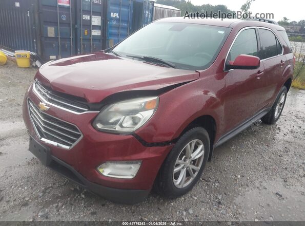 2GNALCEK5H1555752 2017 CHEVROLET EQUINOX Red Front left