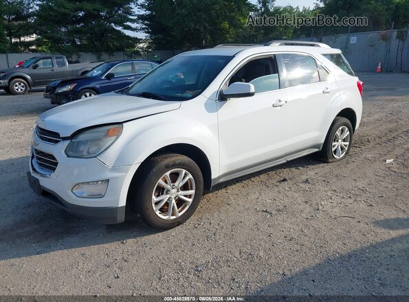 2GNALCEK5H1613116 2017 CHEVROLET EQUINOX Белый Передняя левая четверть