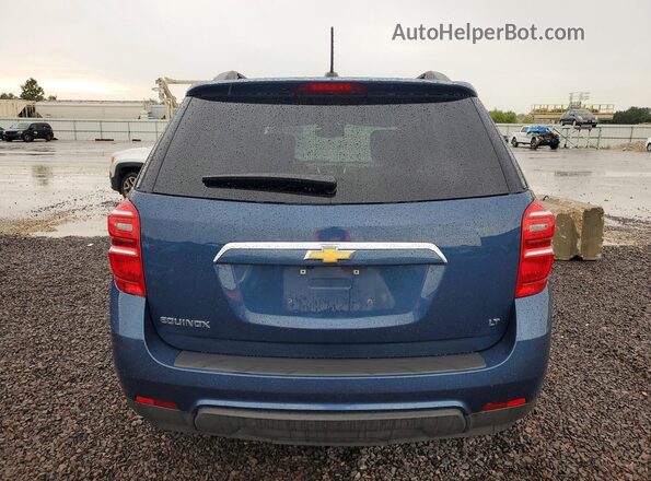 2GNALCEK5H6121348 2017 CHEVROLET EQUINOX Blue Rear view