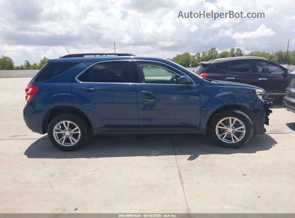 2GNALCEK5H6174342 2017 CHEVROLET EQUINOX Blue Rear interior view