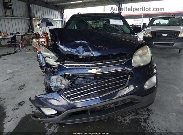 2GNALCEK6G1118597 2016 CHEVROLET EQUINOX Blue Widok zestawu wskaźników