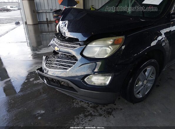 2GNALCEK6G1118597 2016 CHEVROLET EQUINOX Blue Widok z przodu