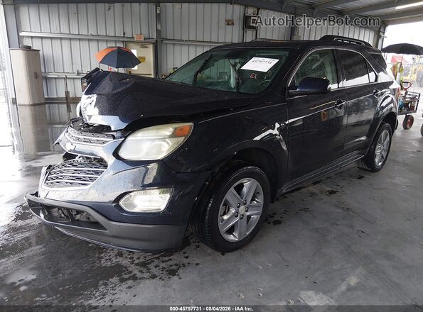 2GNALCEK6G1118597 2016 CHEVROLET EQUINOX Blue Przód lewy