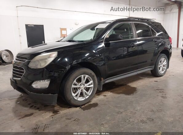 2GNALCEK6G6296822 2016 CHEVROLET EQUINOX Черный Передняя левая четверть