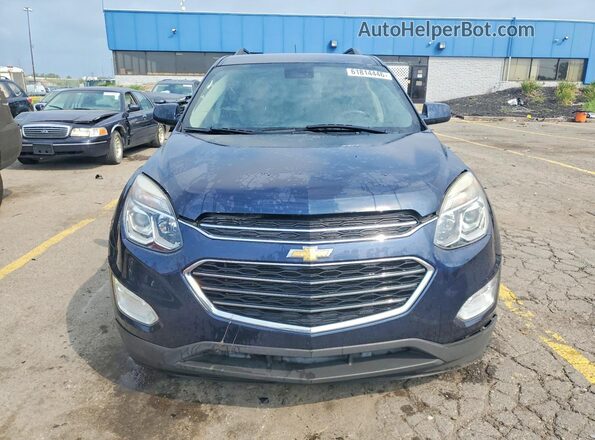2GNALCEK6H1539303 2017 CHEVROLET EQUINOX Blue Вид спереду
