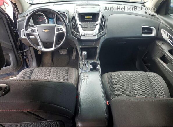 2GNALCEK6H1539303 2017 CHEVROLET EQUINOX Blue Вид салону спереду