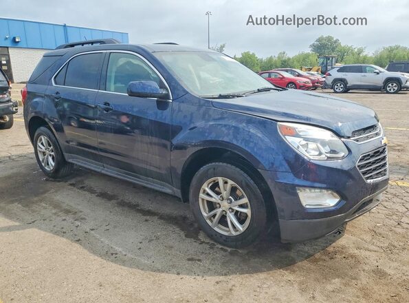 2GNALCEK6H1539303 2017 CHEVROLET EQUINOX Blue Передня права чверть