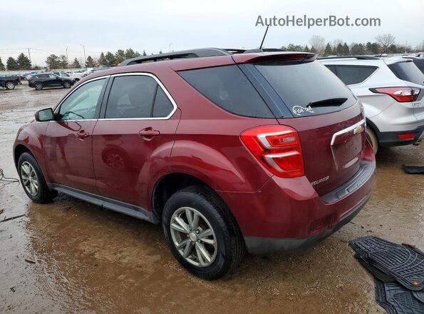 2GNALCEK6H1589876 2017 CHEVROLET EQUINOX Maroon Trasero izquierdo