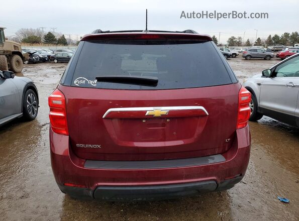 2GNALCEK6H1589876 2017 CHEVROLET EQUINOX Maroon Vista trasera