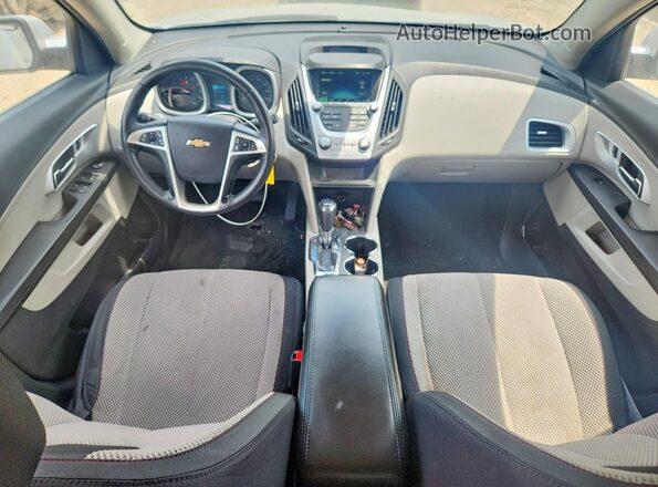 2GNALCEK6H1592115 2017 CHEVROLET EQUINOX Silver Dashboard view