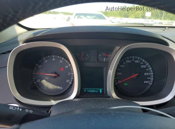 2GNALCEK6H1613030 2017 CHEVROLET EQUINOX White ხელსაწყოთა პანელის ხედი