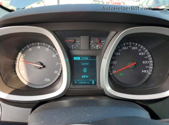 2GNALCEK6H6115557 2017 CHEVROLET EQUINOX Blue ხელსაწყოთა პანელის ხედი