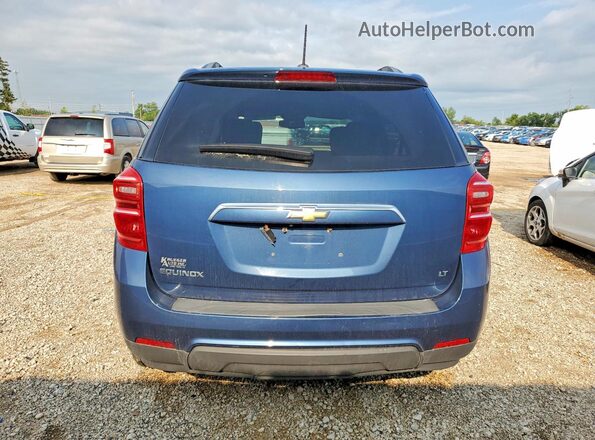 2GNALCEK6H6115557 2017 CHEVROLET EQUINOX Blue უკანა ხედი