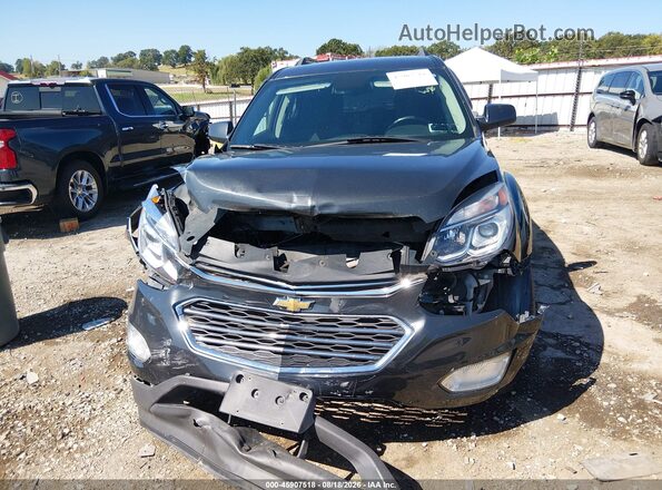 2GNALCEK6H6121424 2017 CHEVROLET EQUINOX Gray Widok zestawu wskaźników