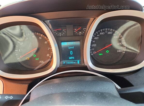2GNALCEK6H6180246 2017 CHEVROLET EQUINOX Black Vista del cuadro de instrumentos