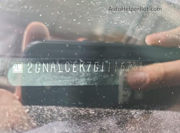 2GNALCEK7G1116731 2016 CHEVROLET EQUINOX Silver Панорамний вид салону 360°