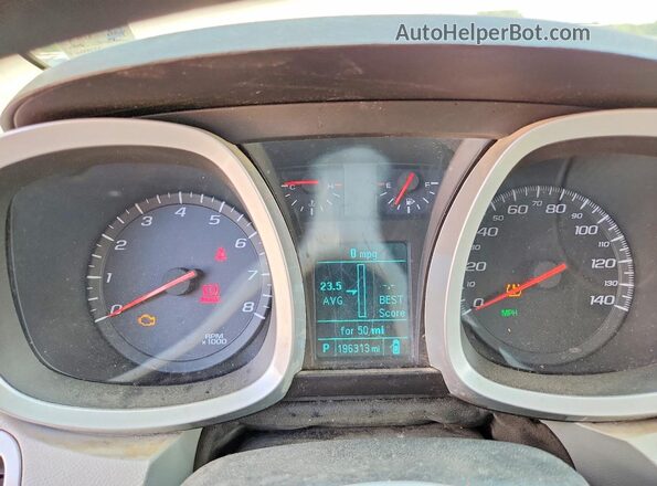 2GNALCEK7G1132038 2016 CHEVROLET EQUINOX Tan Instrument cluster view