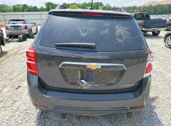 2GNALCEK7G6125335 2016 CHEVROLET EQUINOX Black Widok z tyłu