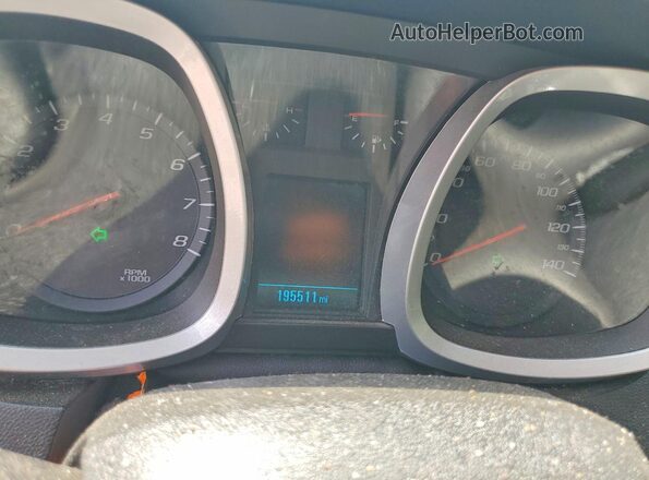 2GNALCEK7G6125335 2016 CHEVROLET EQUINOX Black Widok zestawu wskaźników