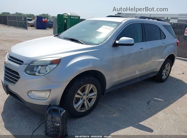 2GNALCEK7G6130129 2016 CHEVROLET EQUINOX Серебряный Передняя левая четверть