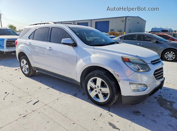 2GNALCEK7G6235642 2016 CHEVROLET EQUINOX Белый Передняя правая четверть