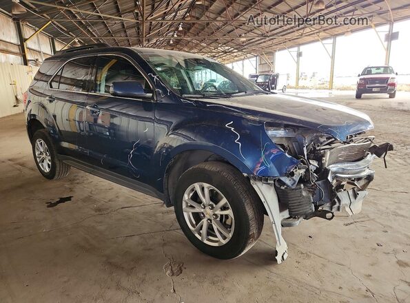 2GNALCEK7G6336180 2016 CHEVROLET EQUINOX Blue Передня права чверть