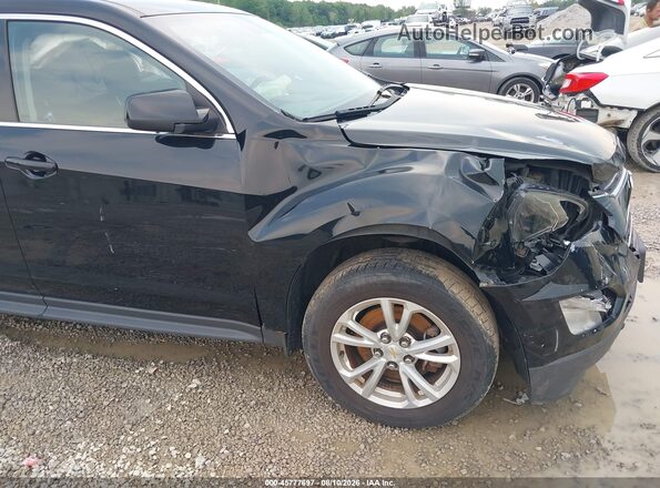 2GNALCEK7H1522574 2017 CHEVROLET EQUINOX Black Front view
