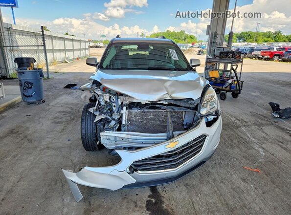 2GNALCEK7H1557812 2017 CHEVROLET EQUINOX Silver Вид спереду