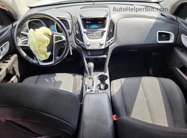 2GNALCEK7H1557812 2017 CHEVROLET EQUINOX Silver Вид панелі приладів
