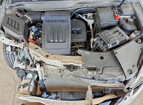 2GNALCEK7H1557812 2017 CHEVROLET EQUINOX Silver Вид підкапотного простору