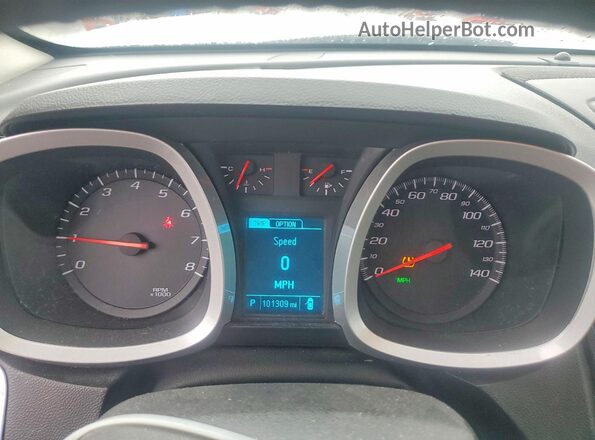 2GNALCEK7H1568714 2017 CHEVROLET EQUINOX White ხელსაწყოთა პანელის ხედი