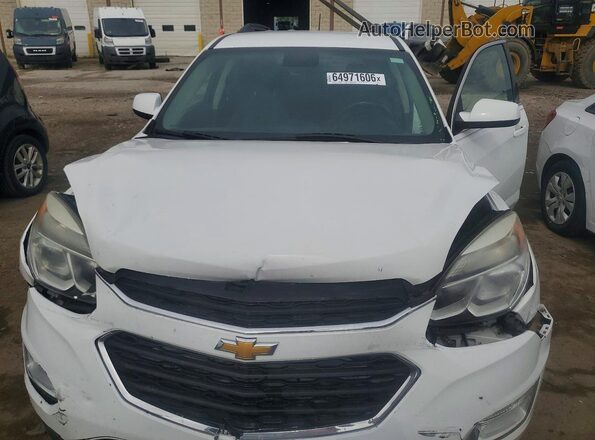 2GNALCEK7H1568714 2017 CHEVROLET EQUINOX White ძრავის განყოფილების ხედი