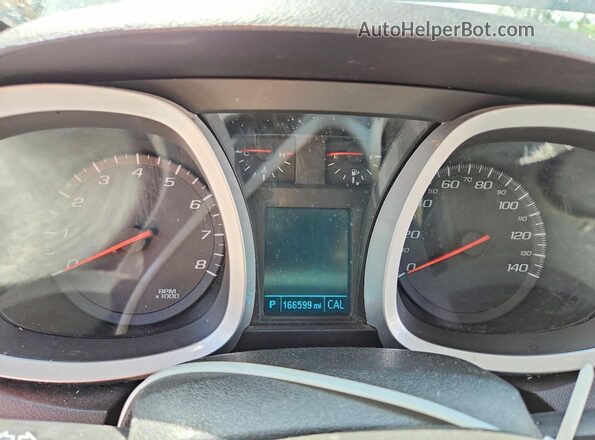 2GNALCEK7H6127930 2017 CHEVROLET EQUINOX Charcoal Вид щитка приладів