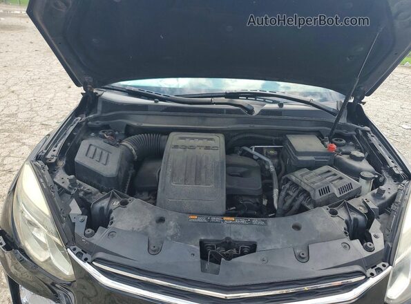 2GNALCEK7H6273888 2017 CHEVROLET EQUINOX Black Вид підкапотного простору