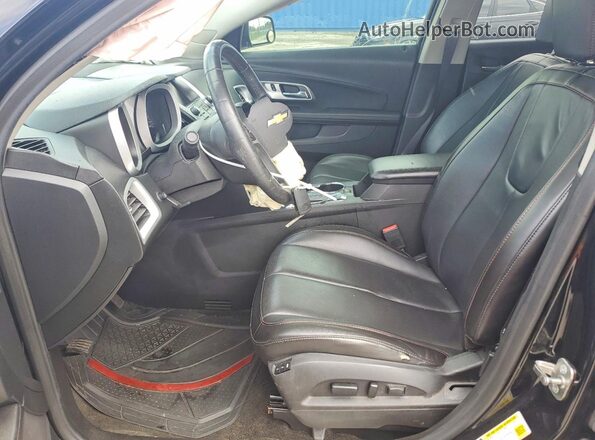 2GNALCEK7H6273888 2017 CHEVROLET EQUINOX Black Вид салону спереду