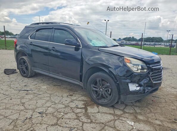 2GNALCEK7H6273888 2017 CHEVROLET EQUINOX Black Передня права чверть