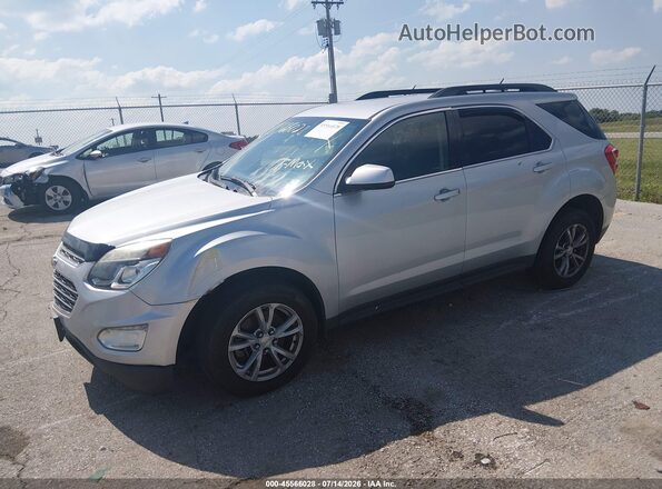 2GNALCEK7H6319204 2017 CHEVROLET EQUINOX Silver Vista tres cuartos delantera izquierda