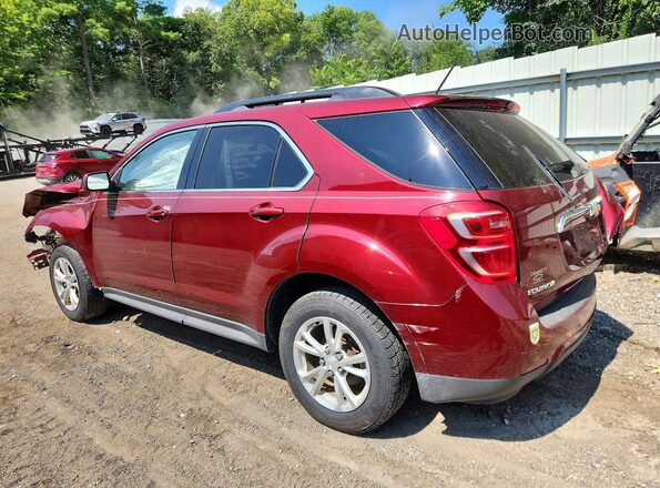 2GNALCEK8H1528481 2017 CHEVROLET EQUINOX Red Rear left