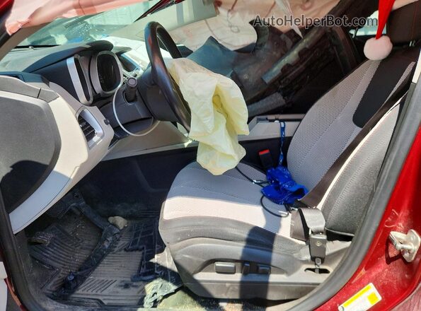2GNALCEK8H1528481 2017 CHEVROLET EQUINOX Red Front interior view