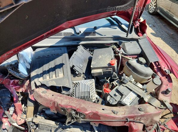 2GNALCEK8H1528481 2017 CHEVROLET EQUINOX Red Engine compartment view