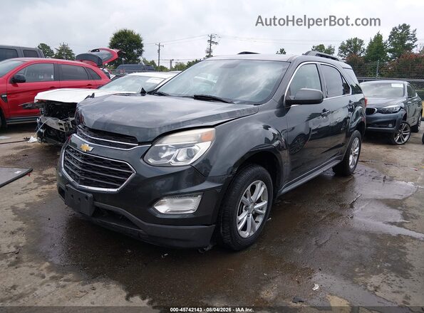 2GNALCEK8H1599938 2017 CHEVROLET EQUINOX Gray წინა მარცხენა ხედი სამი მეოთხედიდან