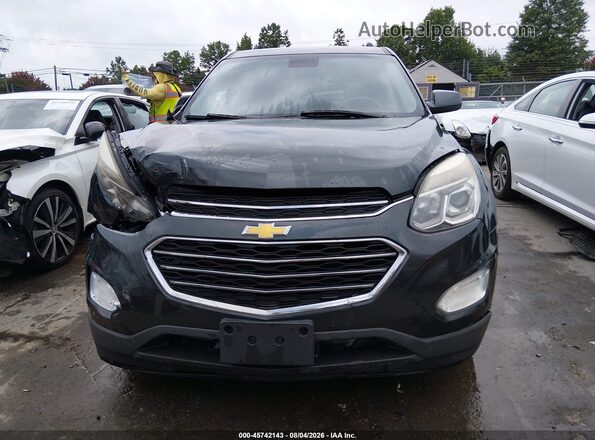 2GNALCEK8H1599938 2017 CHEVROLET EQUINOX Gray წინა პანელის ხედი