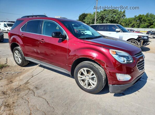 2GNALCEK8H1607200 2017 CHEVROLET EQUINOX Red Delantero derecho