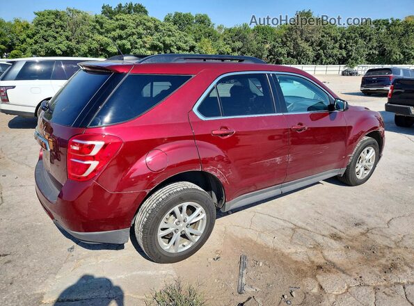 2GNALCEK8H1607200 2017 CHEVROLET EQUINOX Red Trasero derecho