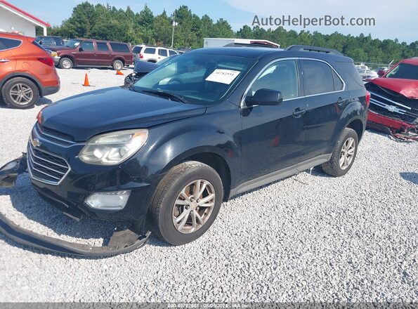 2GNALCEK8H6296547 2017 CHEVROLET EQUINOX Black Передня ліва чверть