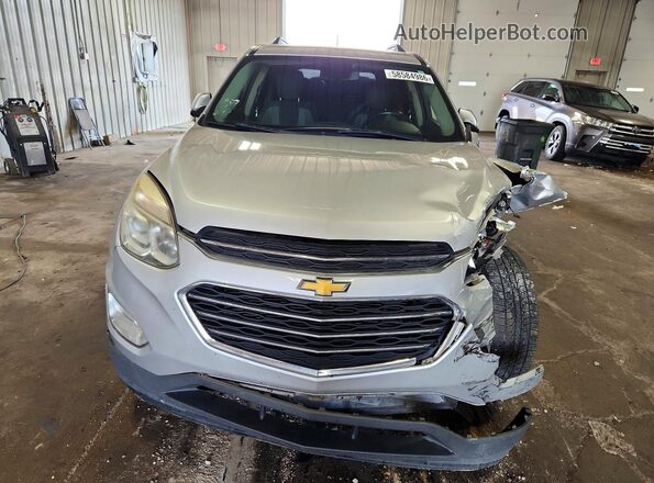 2GNALCEK9G1124216 2016 CHEVROLET EQUINOX Silver Դիմացի տեսք