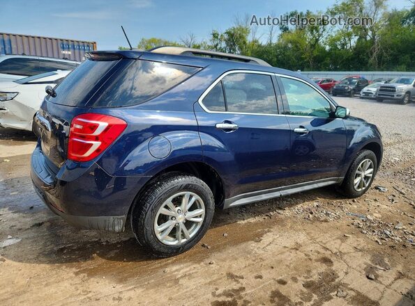 2GNALCEK9H1504724 2017 CHEVROLET EQUINOX Blue Задня права чверть