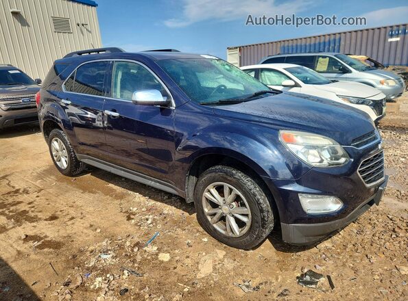 2GNALCEK9H1504724 2017 CHEVROLET EQUINOX Blue Передня права чверть