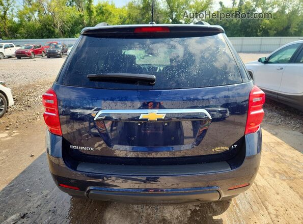2GNALCEK9H1504724 2017 CHEVROLET EQUINOX Blue Вид ззаду