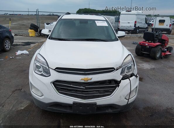 2GNALCEK9H1598801 2017 CHEVROLET EQUINOX White Widok zestawu wskaźników
